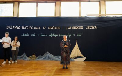 Srednja škola Hrvatski kralj Zvonimir domaćin državnog Natjecanja iz latinskoga i grčkoga jezika