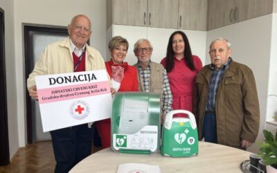 Donacija GDCK-a – defibrilator u SŠKHZ